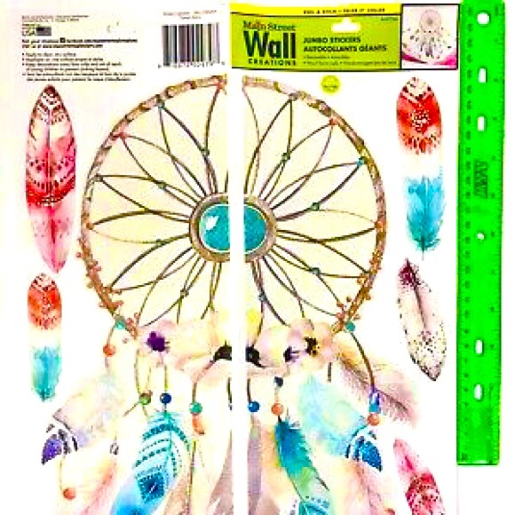 🪶 DREAM CATCHER WALL DECAL  🪶 - Picture 3 of 6